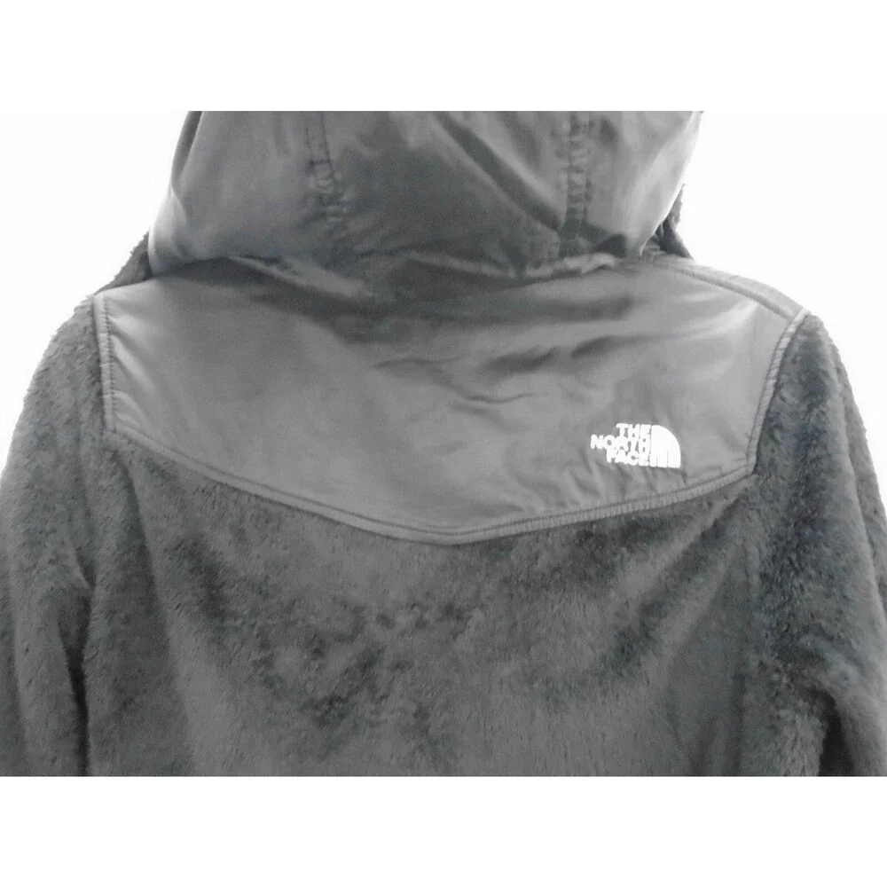 THE NORTH FACE Women's Black Oso Fleece Hoodie Jacket Coat Size M - Picture 8 of 8